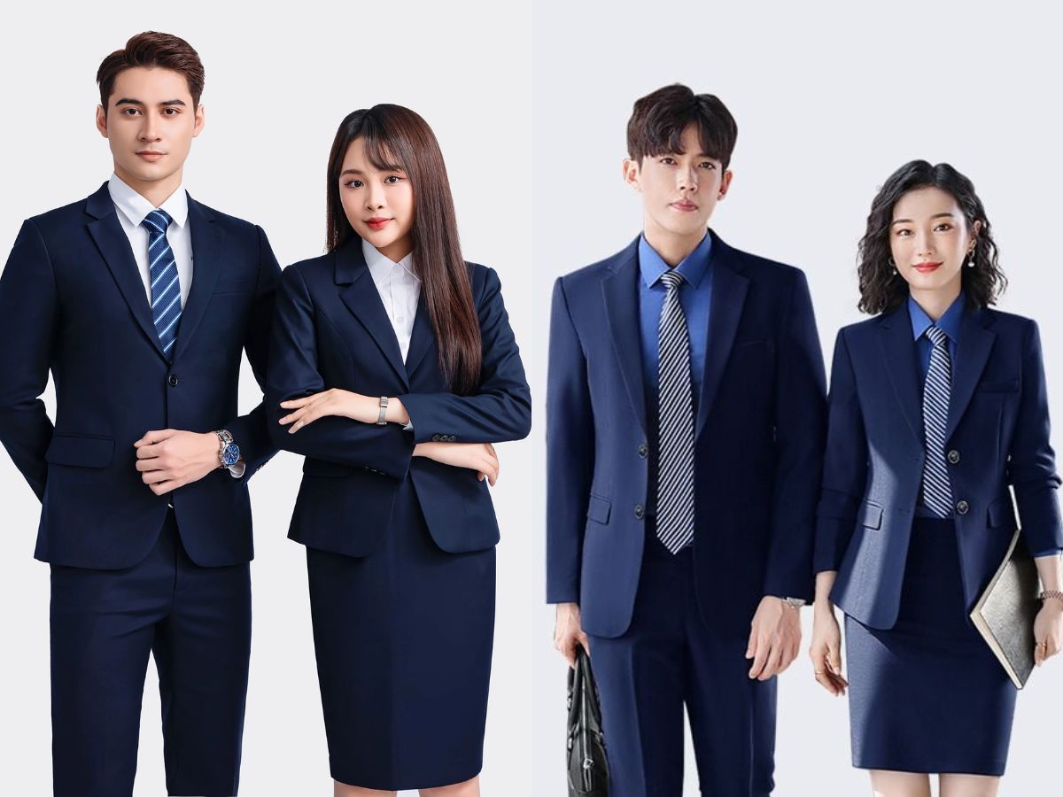 Áo khoác Suit - áo đồng phục công ty mùa đông