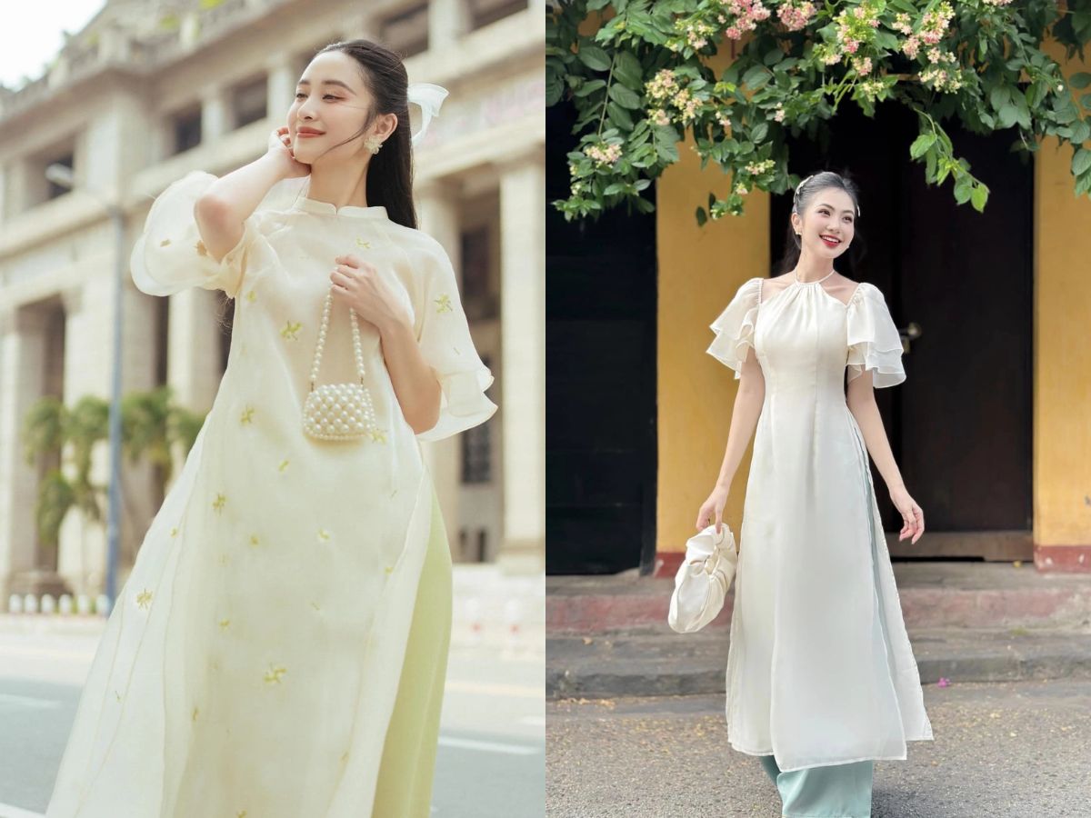 Váy hoa nhí chính là chân ái cho mùa thu Hà Nội