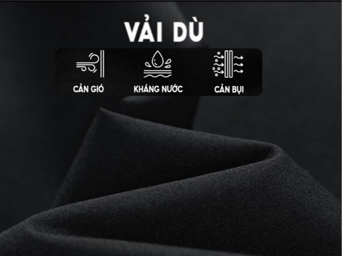 Đặc tính mang lại sự hữu ích của vải dù