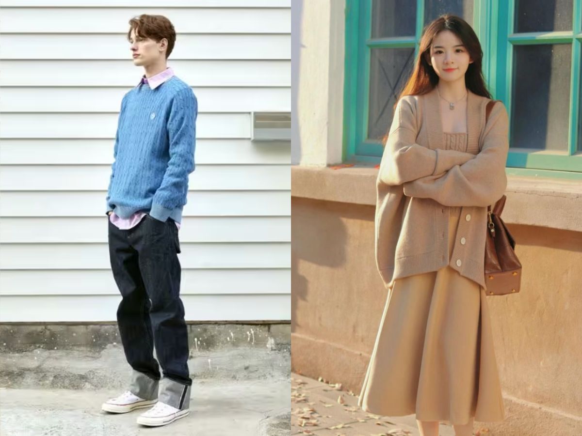 Các công thức phối đồ cho nam và nữ