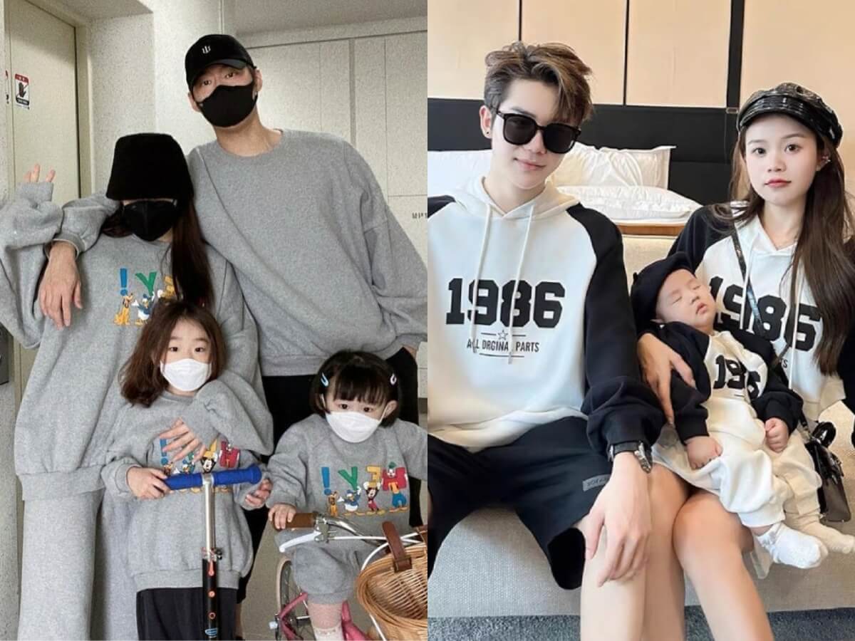 Các outfit hoodie gia đình cho từng dịp