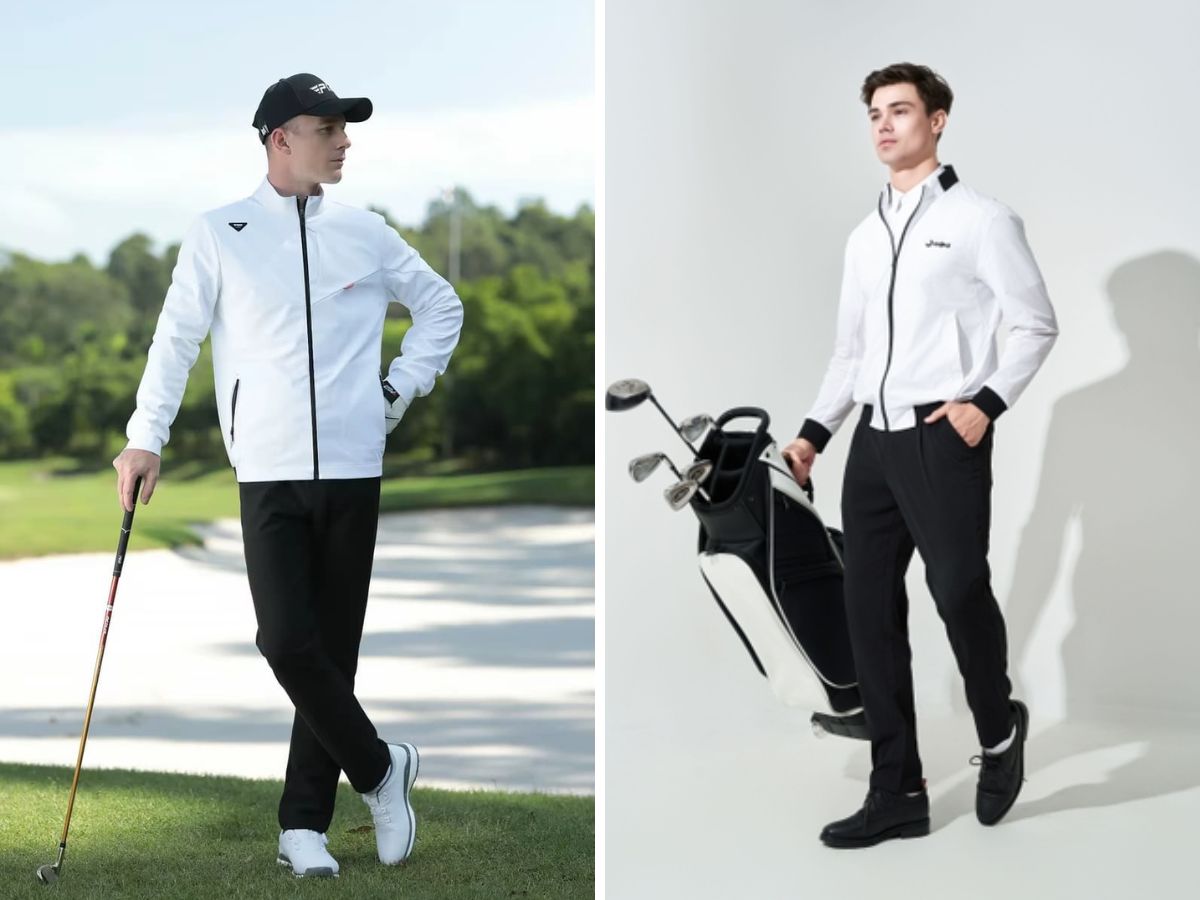 Áo giúp golfer thể hiện phong cách và sự tôn trọng với bộ môn
