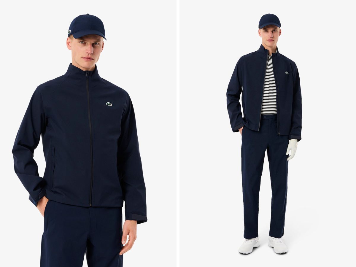 Đánh bại mọi cơn mưa với áo khoác chống thấm nước golf nam