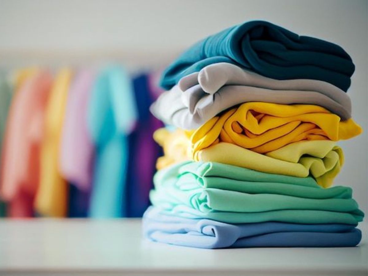 Gấp áo thun khoa học cũng là cách hạn chế áo bị giãn