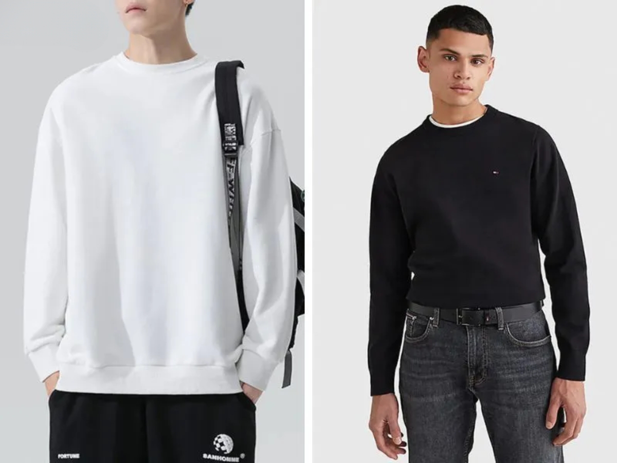 Các mẫu áo sweater local brand Việt Nam