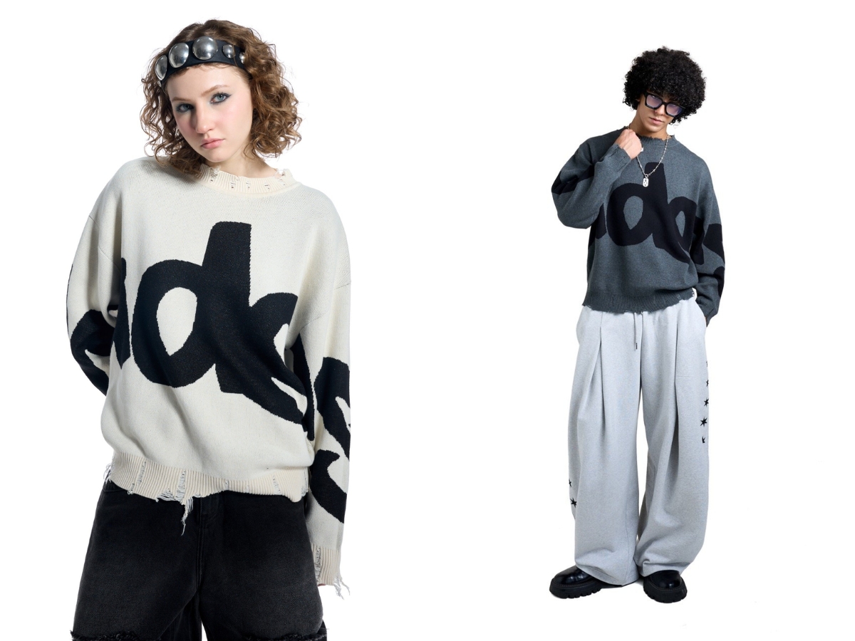 Các mẫu áo sweater local brand Việt Nam