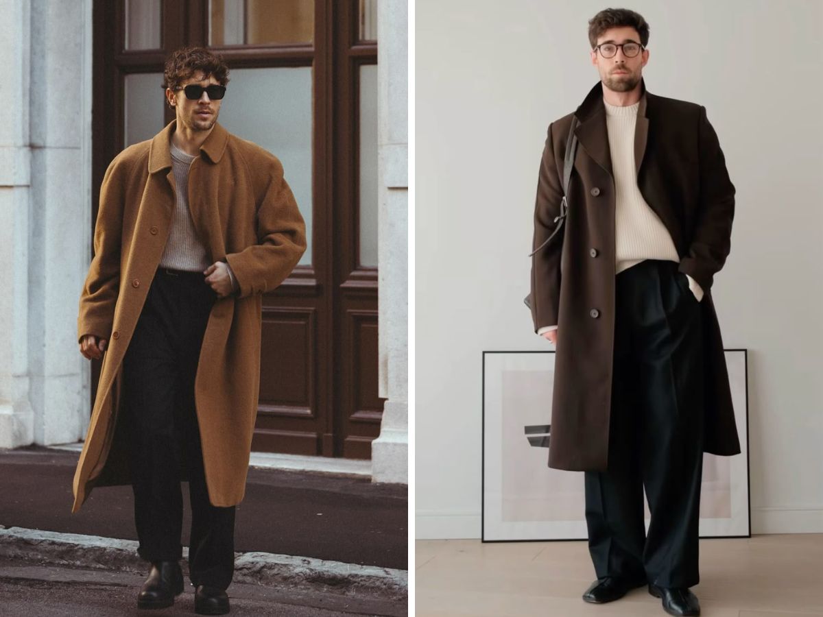 Phối đồ cực đơn giản cho anh em với trenc coat