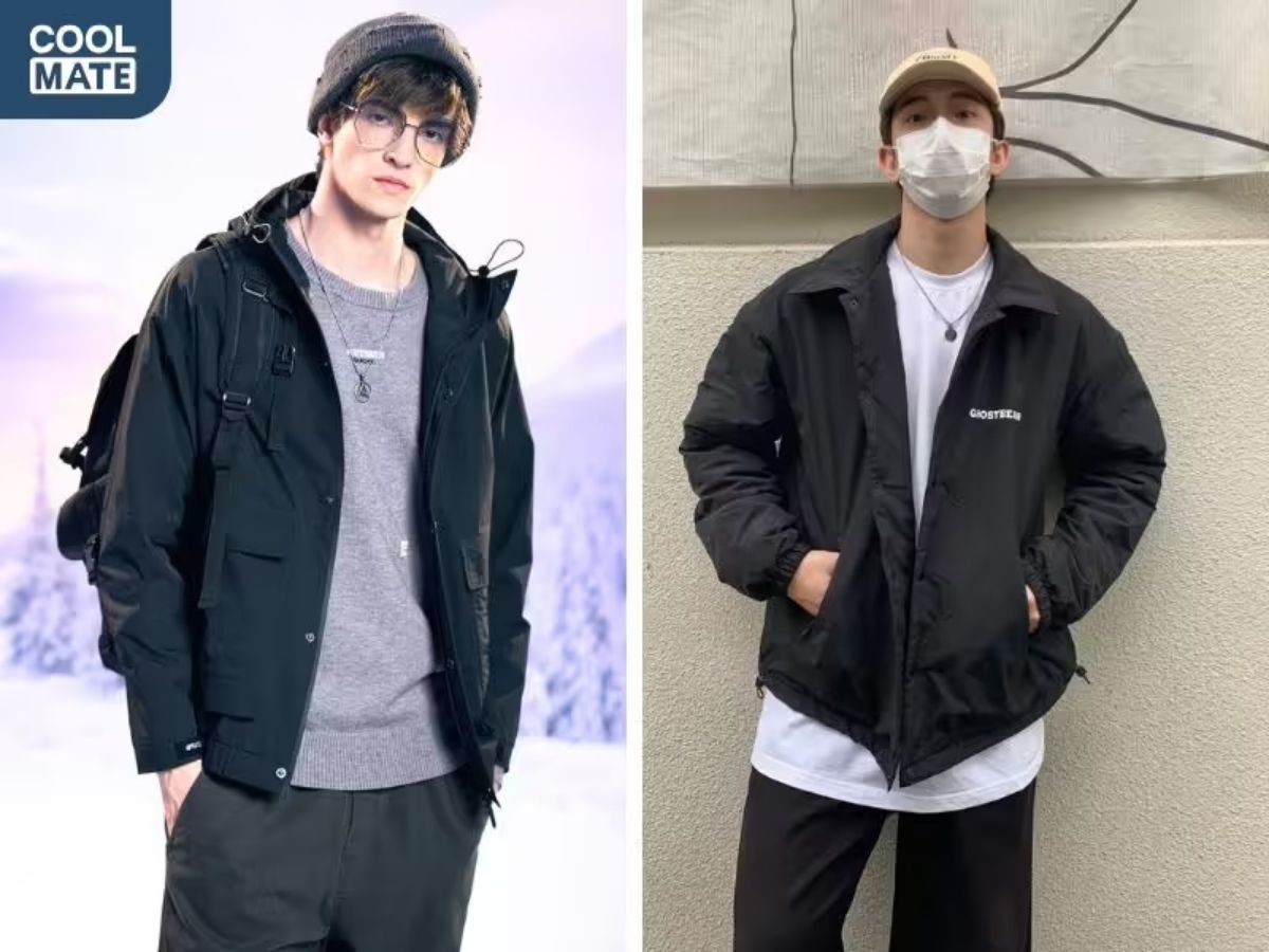 Khám phá các mẫu áo khoác nam mùa đông "hot" nhất