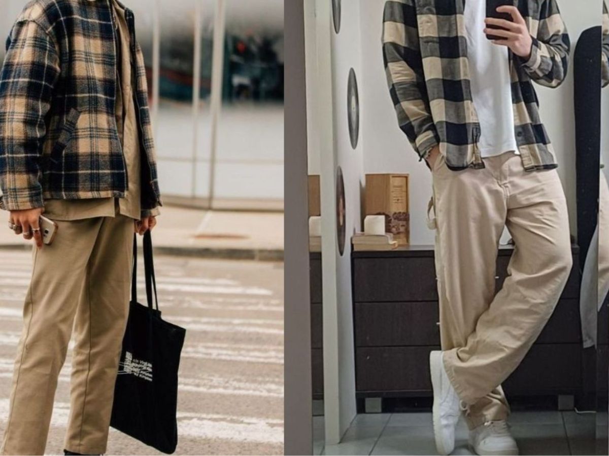 Áo Sơ Mi Khoác Ngoài Áo Thun Nền Tinh Tế 