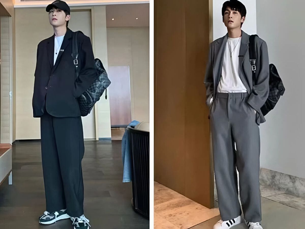 Điểm Nhấn Hiện Đại Cùng Blazer Với Áo Thun Và Quần Jeans