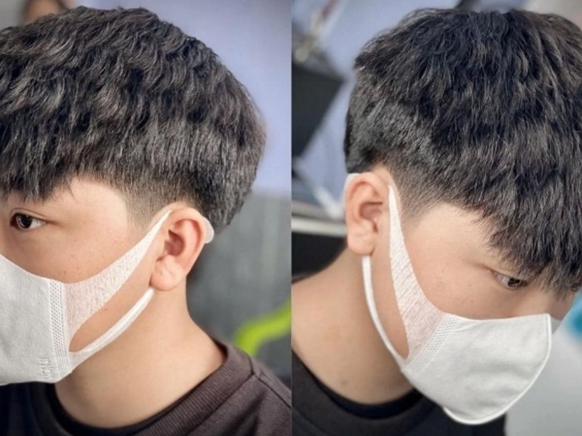 Layer uốn con sâu những lọn tóc được uốn xoăn tít độc đáo như hình con sâu
