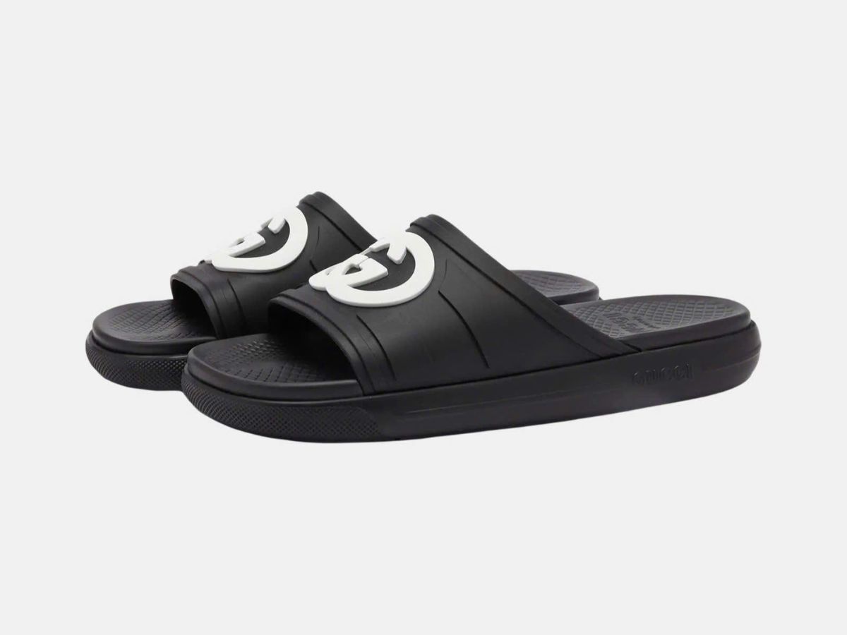 Dép Gucci Interlocking G Slide - Một trong các mẫu dép Gucci nam quai ngang được yêu thích