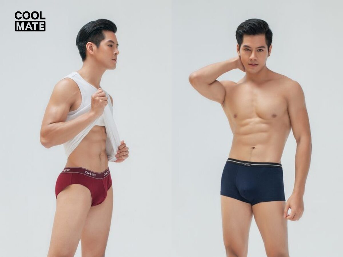 Quần lót nam ảnh hưởng trực tiếp đến sức khỏe, sự thoải mái và phong cách