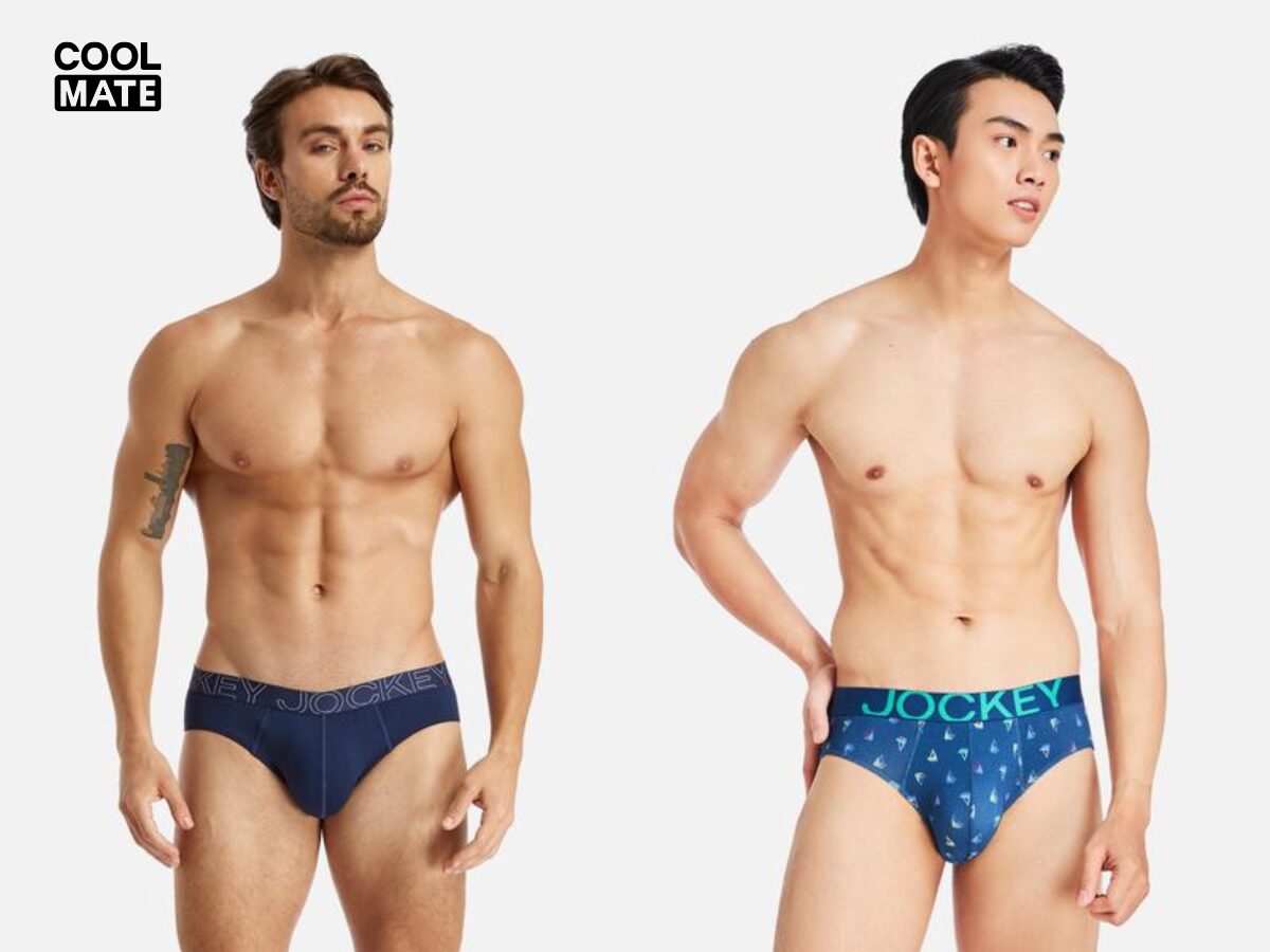 Quần lót Jockey thương hiệu Mỹ nổi bật với quần lót nâng đỡ và bền bỉ