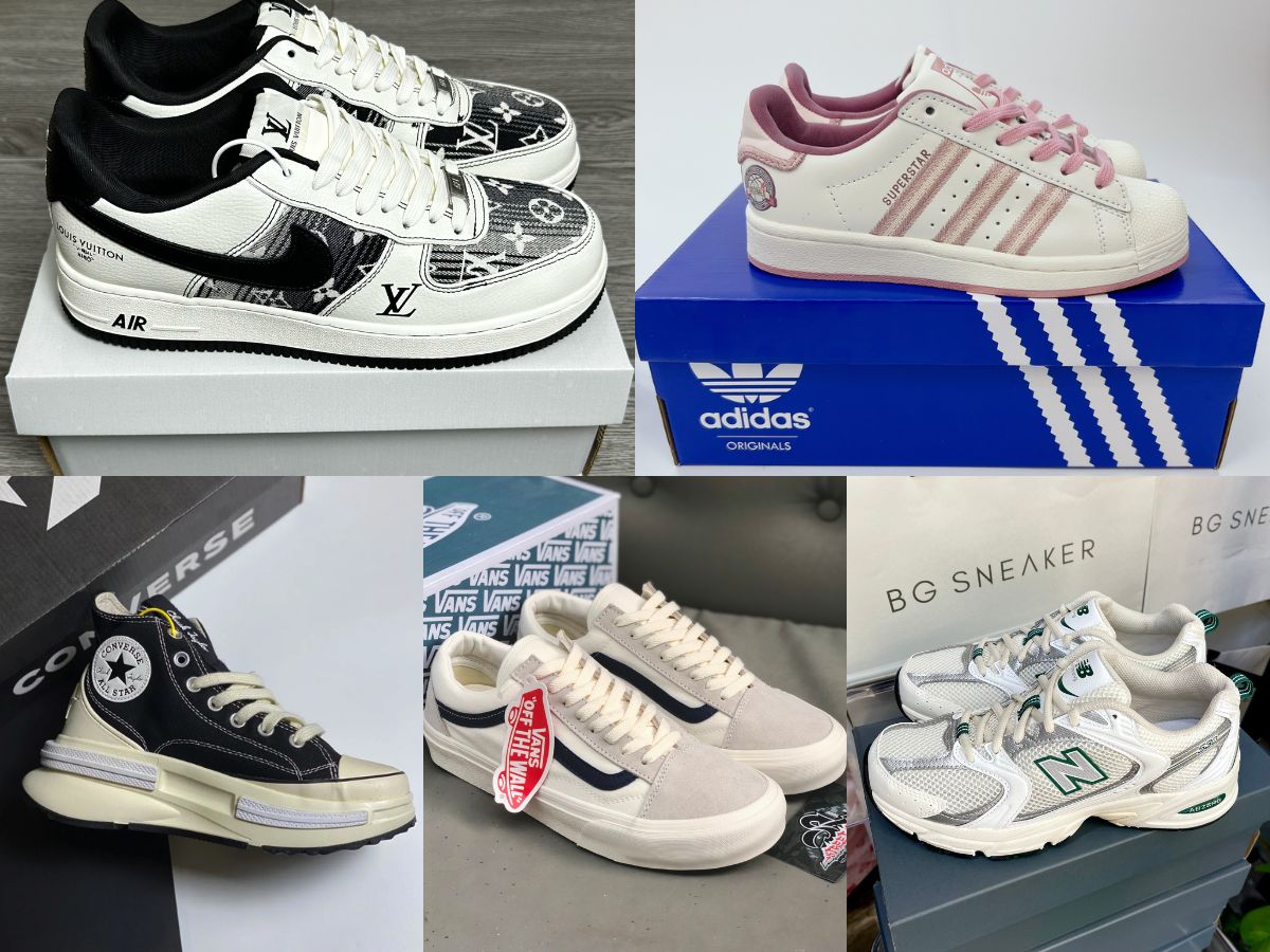 Các thương hiệu Sneaker được yêu thích nhất hiện nay