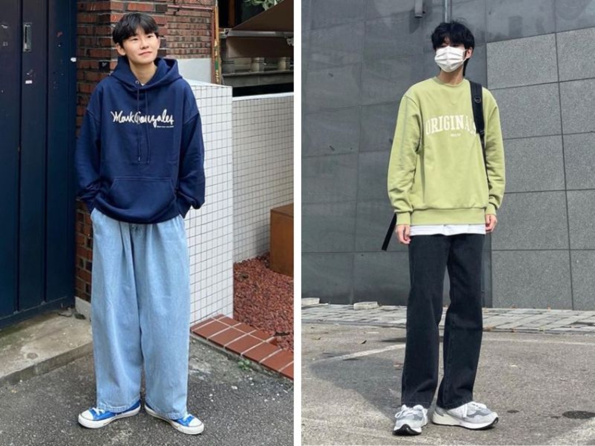 Outfit đi học nam