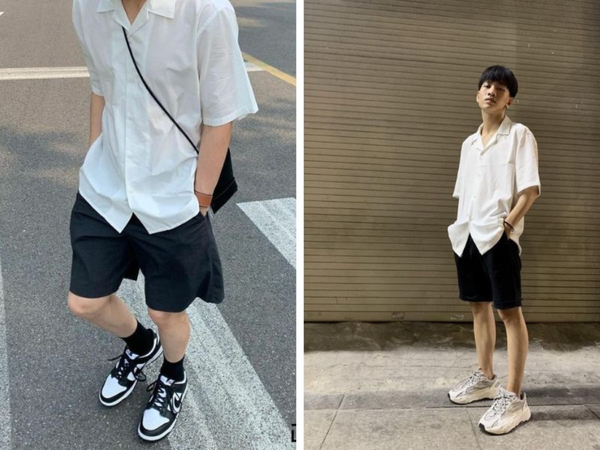 Outfit đi học nam