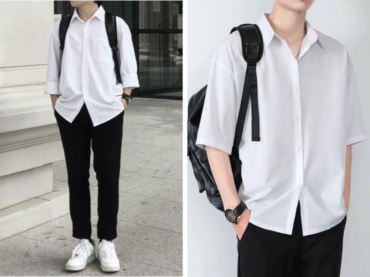 Outfit đi học nam