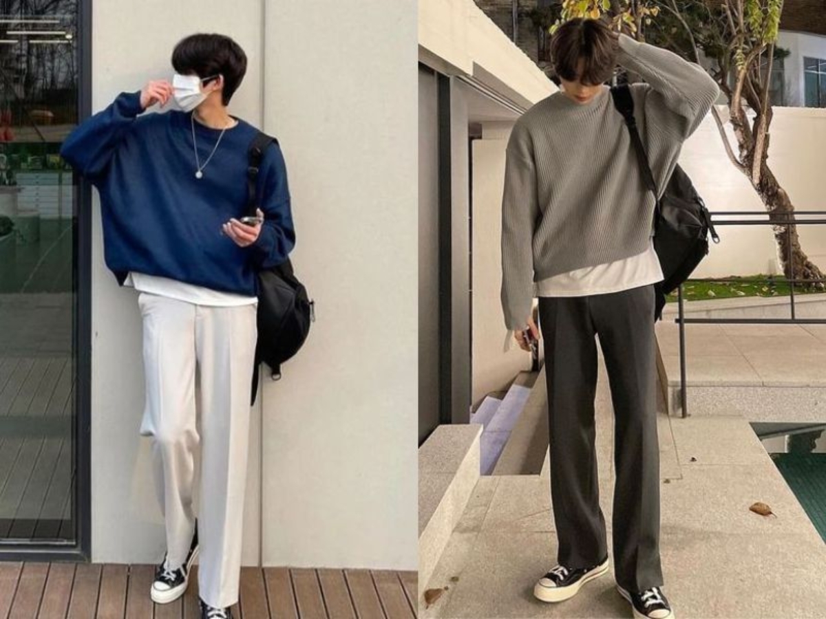 Outfit đi học nam