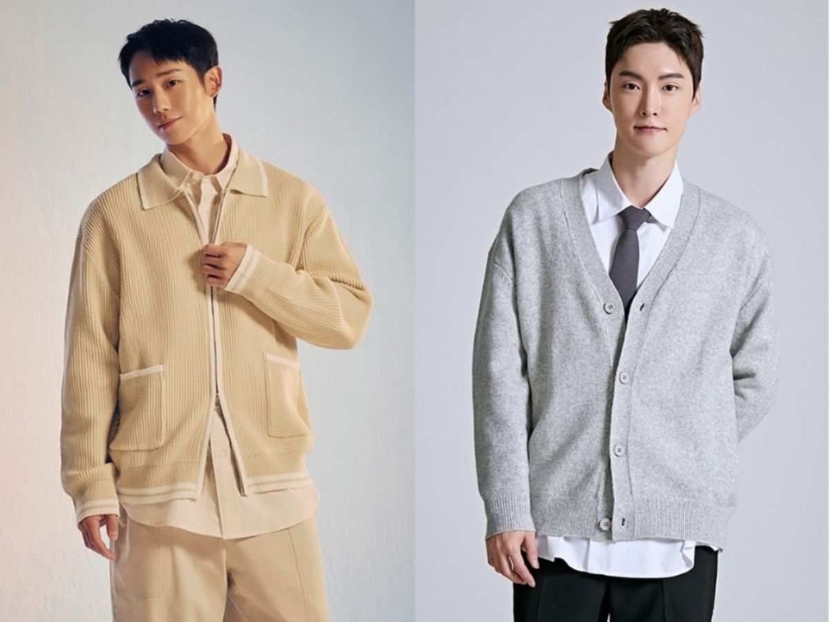 Thanh lịch cùng áo len (sweater/cardigan) và sơ mi