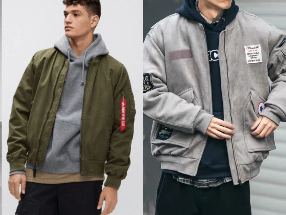 Năng động street style cùng áo khoác bomber