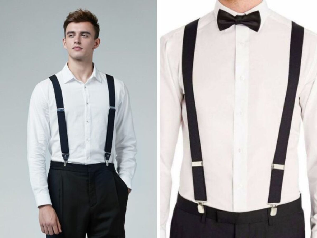 Thiết kế dây đeo quần Suspender có 3 loại chính