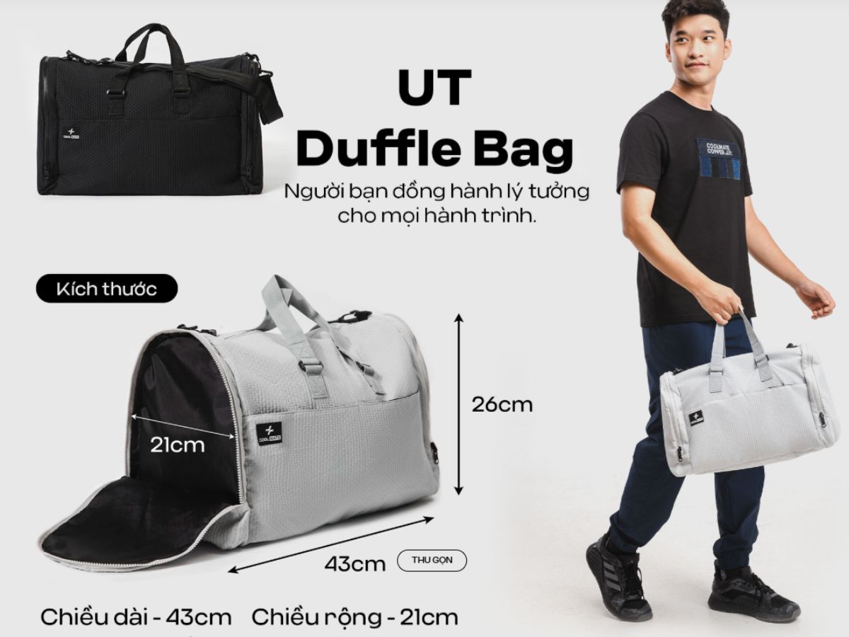 Túi sách và balo giúp bạn đựng được nhiều đồ mùa đông khi đi ra đường