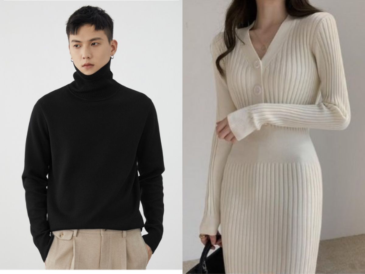 Sang chảnh mà vẫn êm ái với chất liệu len cao cấp