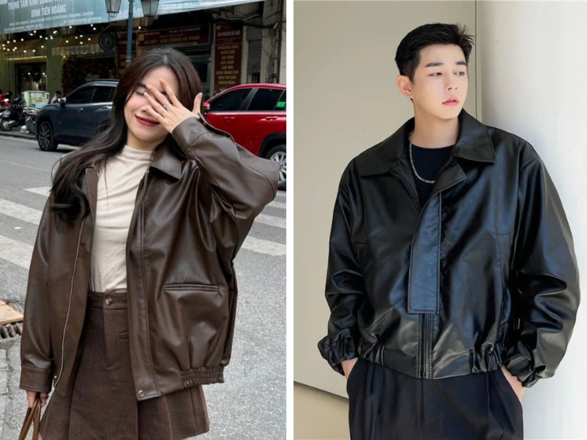 Biểu tượng của sự cá tính và sành điệu với chất liệu da