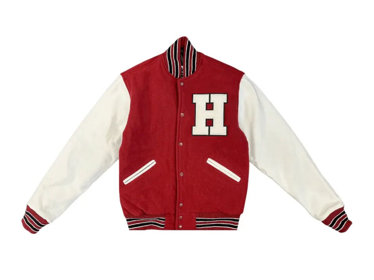 Áo khoác varsity phiên bản trường Harvard