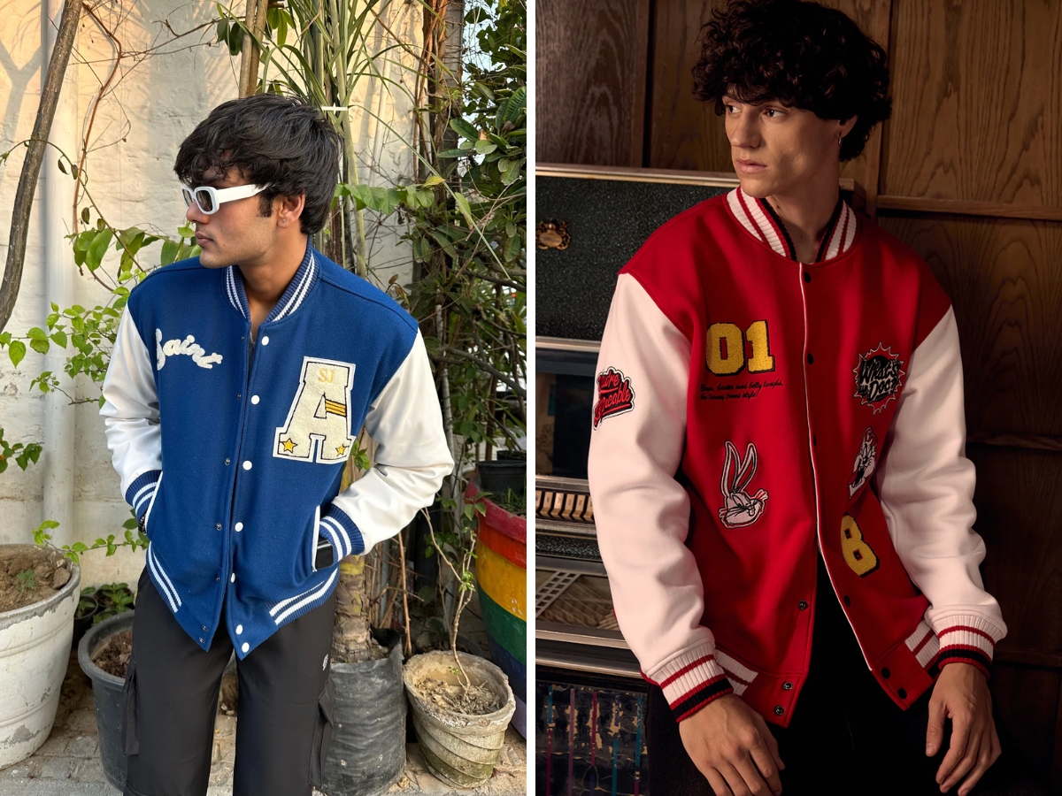 Phân biệt Bomber và Varsity Jacket