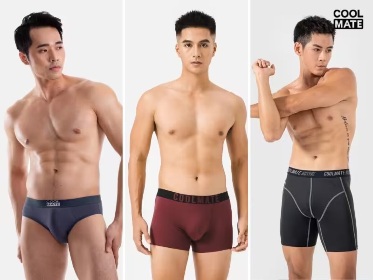 Chọn quần boxer nam chuẩn theo kiểu dáng 