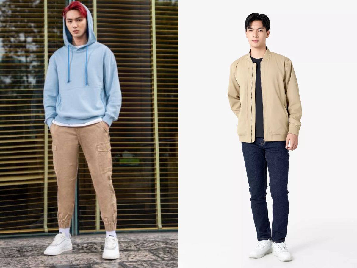 Set đồ đi Đà Lạt cho nam theo phong cách năng động, phóng khoáng