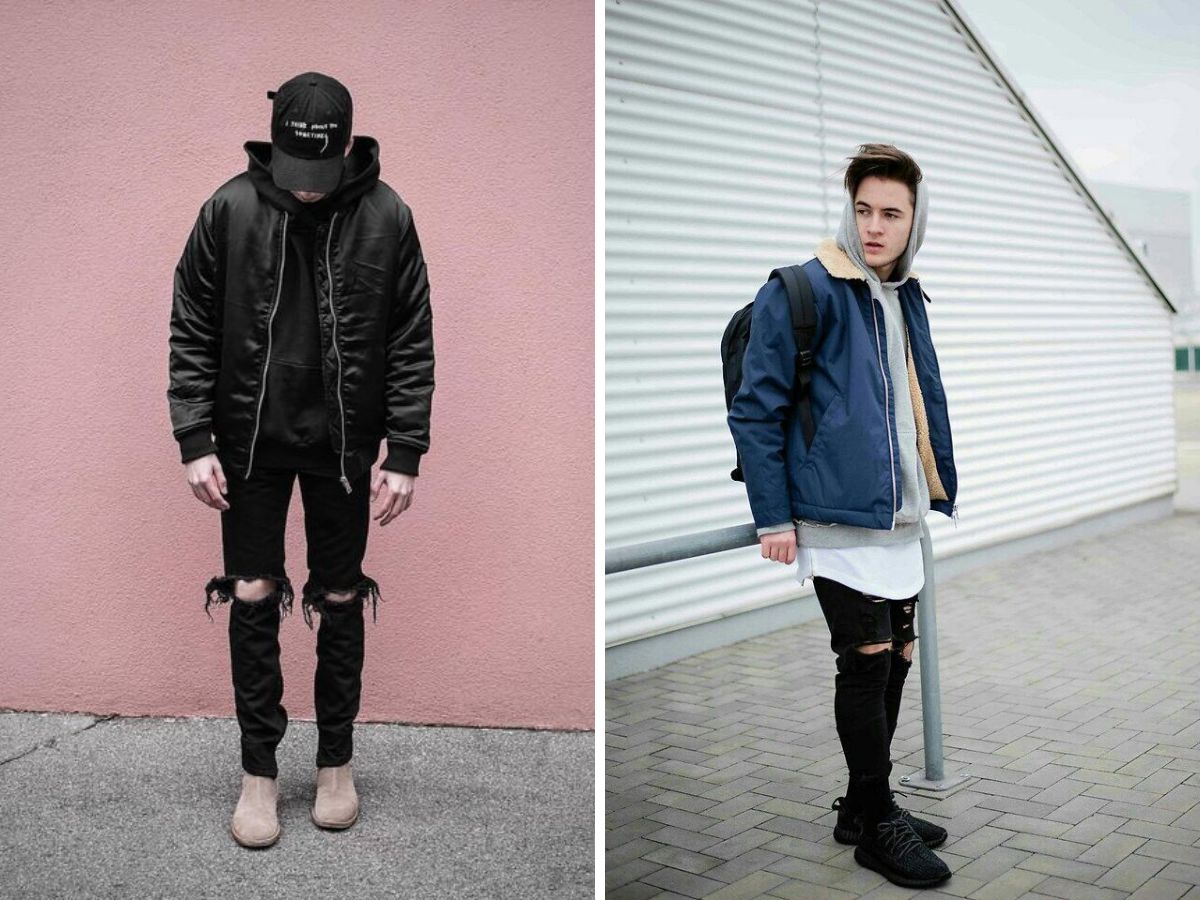 Cách phối đồ với áo khoác dù nam thường được áp dụng