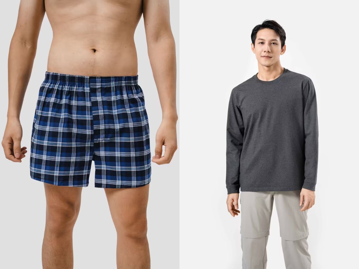 Các sản phẩm khác tại Coolmate ứng dụng Cotton Spandex