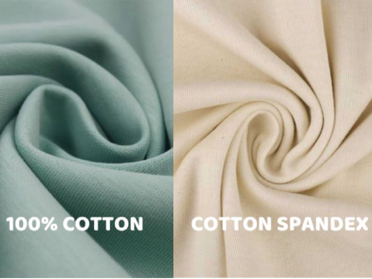 Vải Cotton Spandex chất lượng tốt sẽ có bề mặt mềm, mịn, mát tay