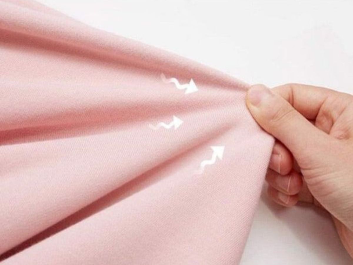 Cotton Spandex thường có độ co giãn 4 chiều và thấm hút mồ hôi hiệu quả