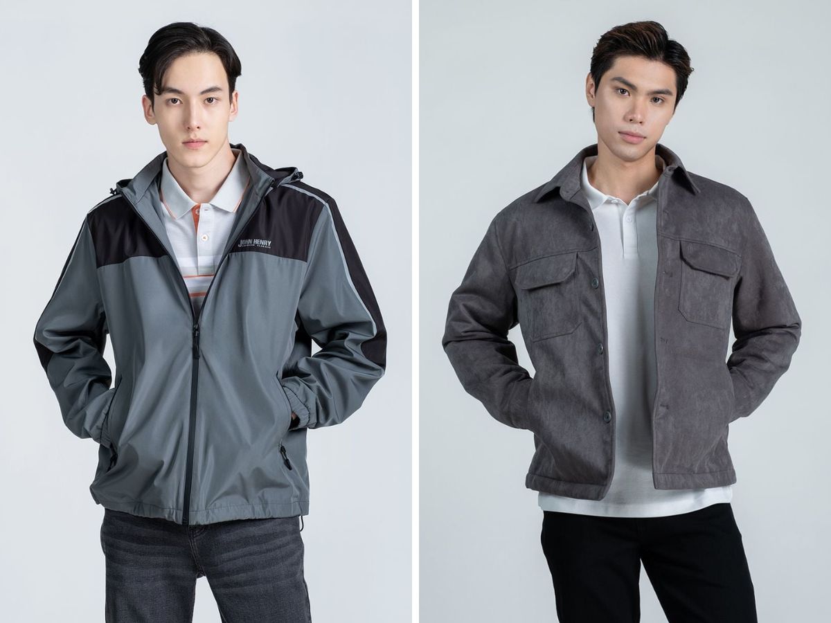 Áo khoác của John Henry khá basic