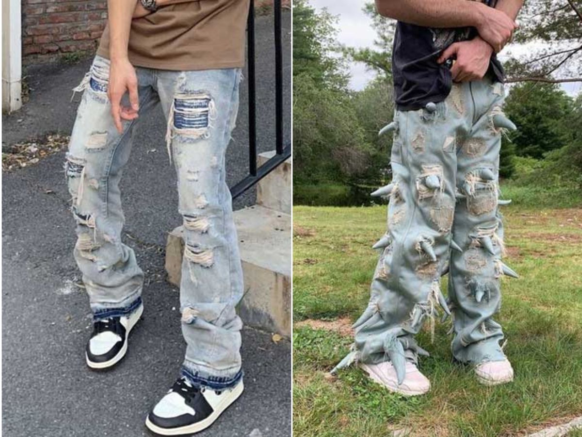 Tổng hợp các mẫu quần Jeans rách nam cực chất cho chàng