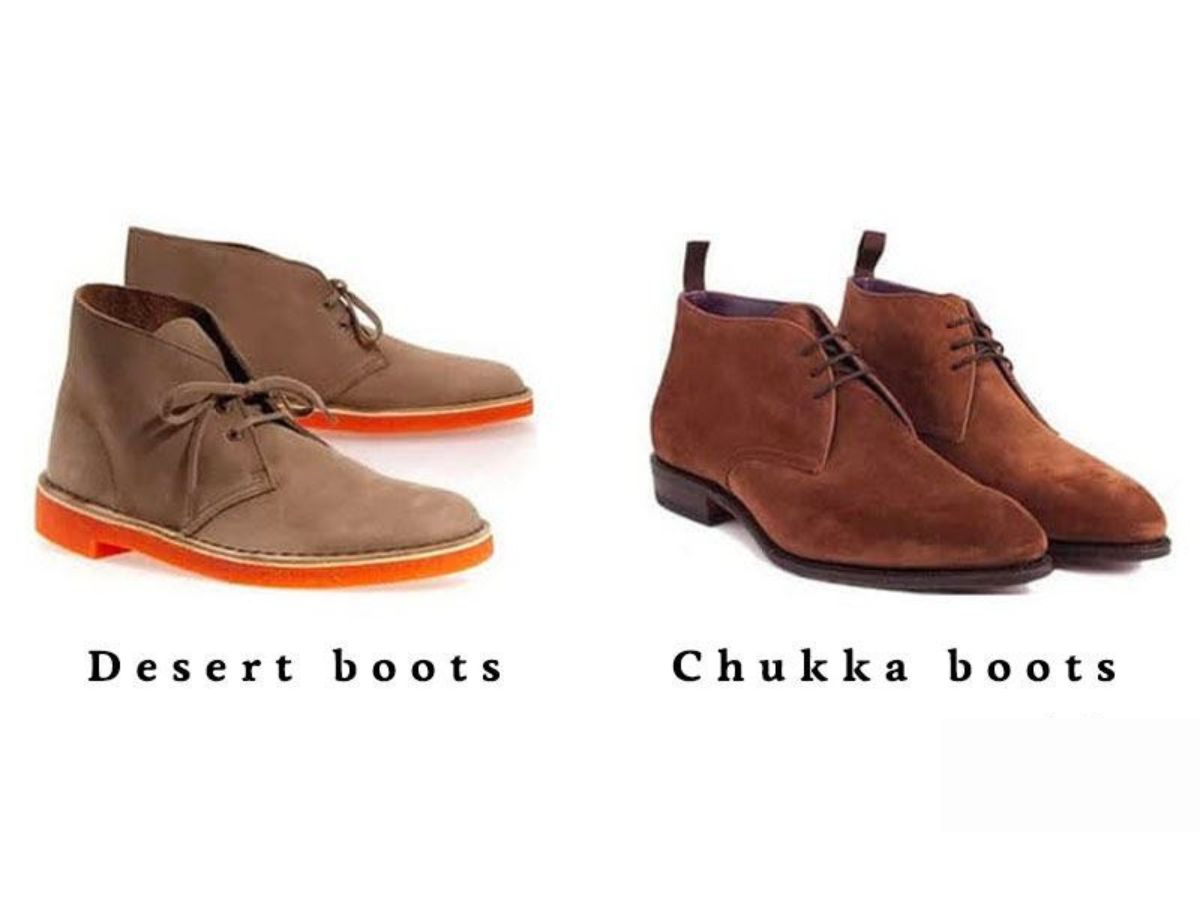 các thông tin về giày Desert boots