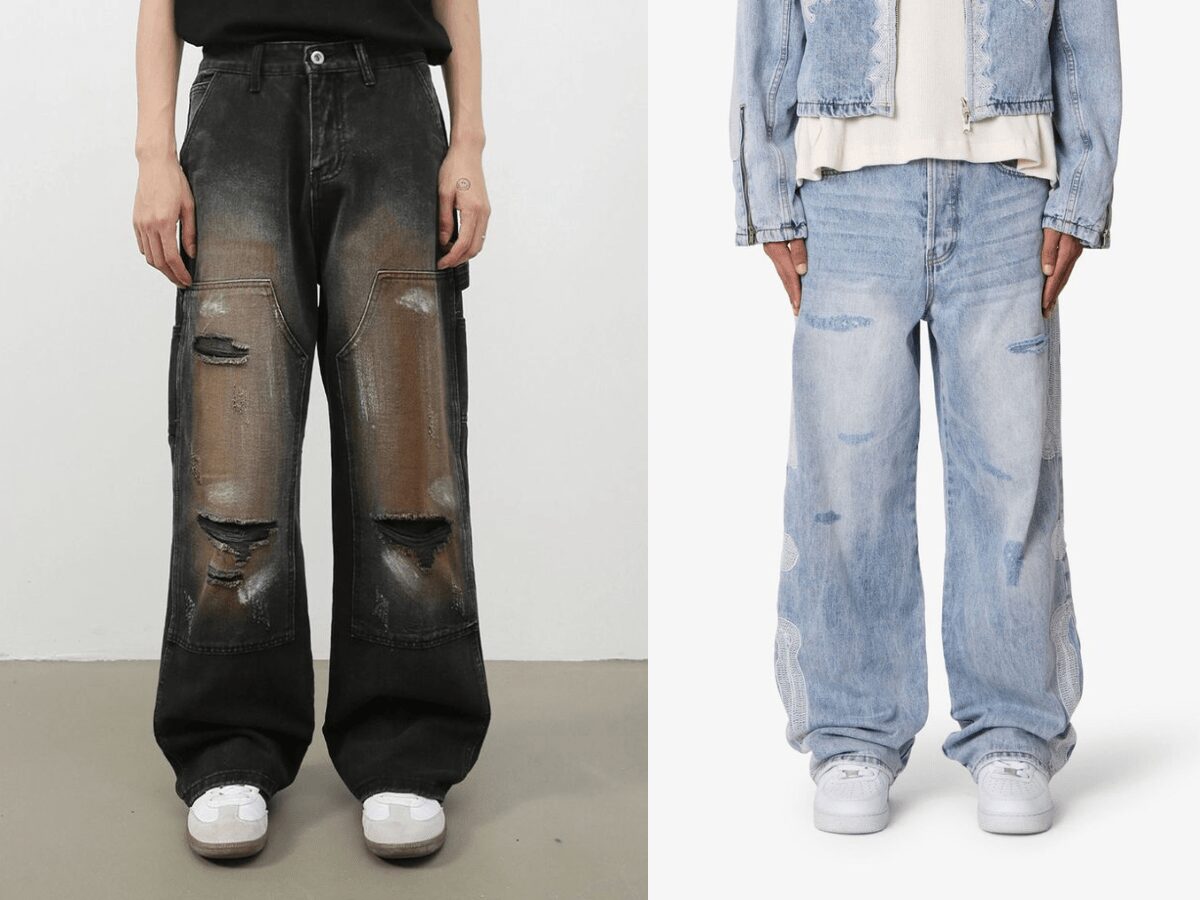 Chọn mua quần jeans rách nam chất lượng