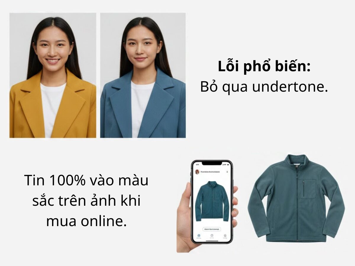 Chọn màu áo khoác tránh những sai lầm phổ biến