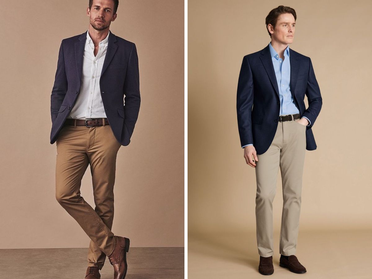 Thêm phần lịch lãm với quần tây và blazer