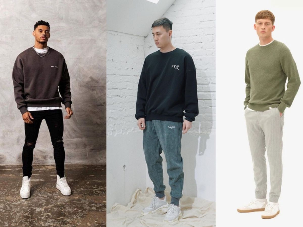 Cách Phối Đồ Với Áo Sweater Nam Chuẩn Style Lịch Lãm