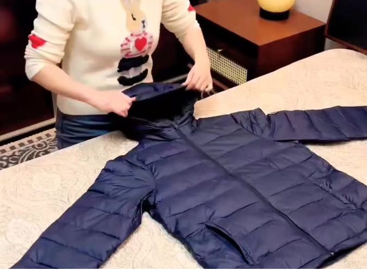 Chìa khóa giúp bạn gấp mọi chiếc áo khoác một cách hoàn hảo