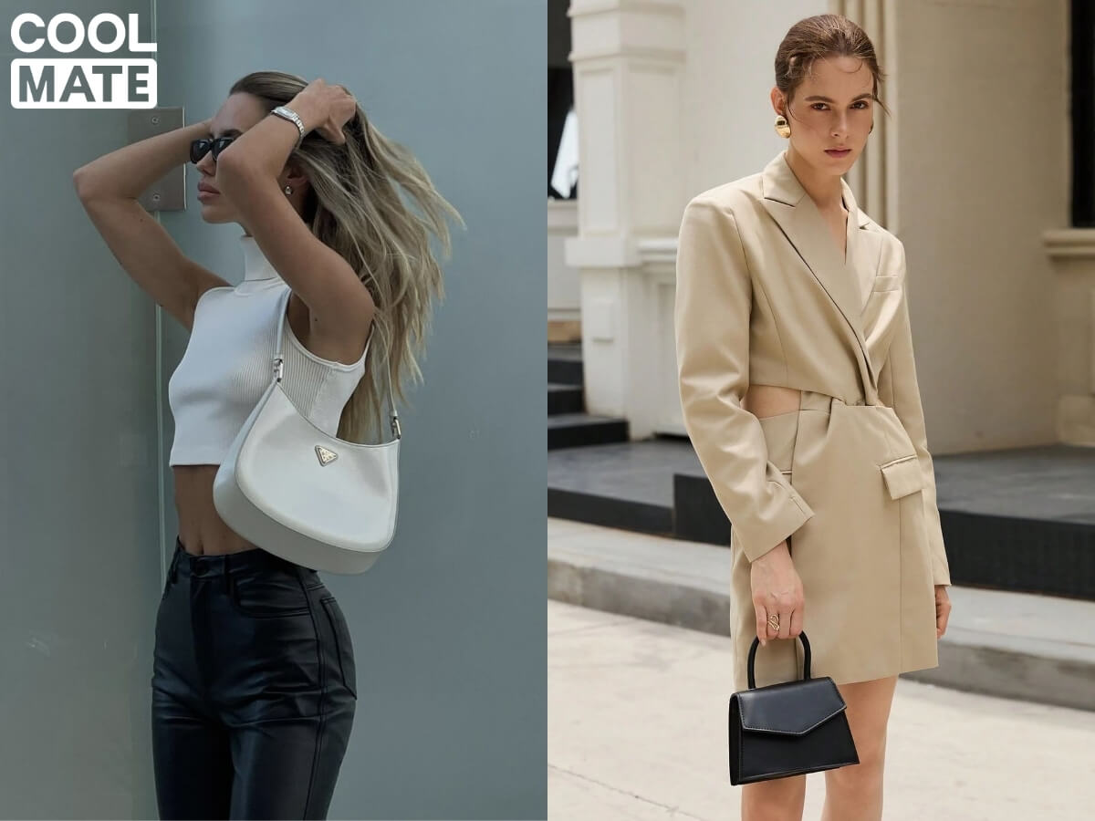 Nữ thấp nên chọn túi nhỏ gọn để giữ cân đối vóc dáng