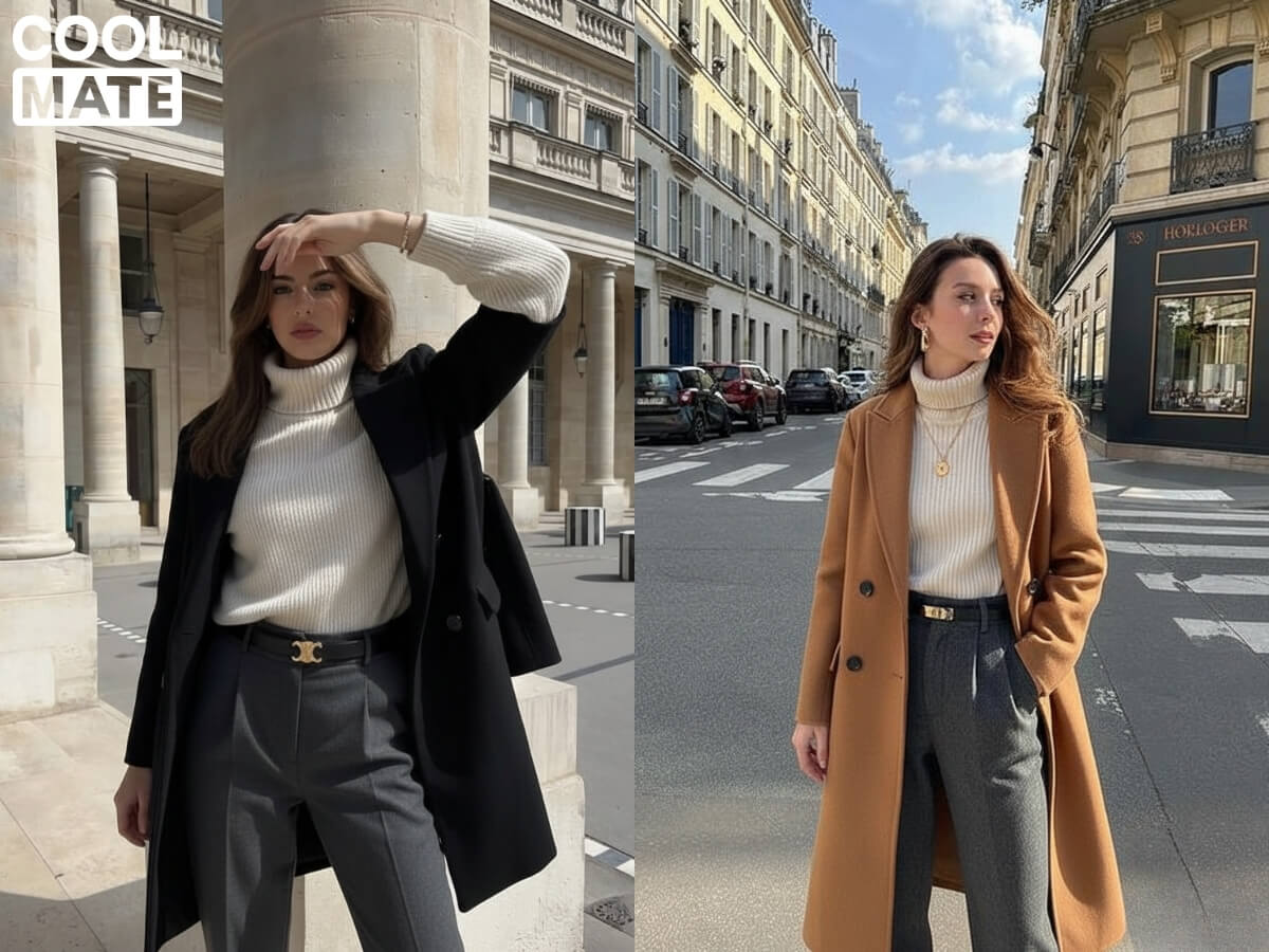 Thắt lưng bản nhỏ giúp nữ thấp tôn eo và cân đối dáng