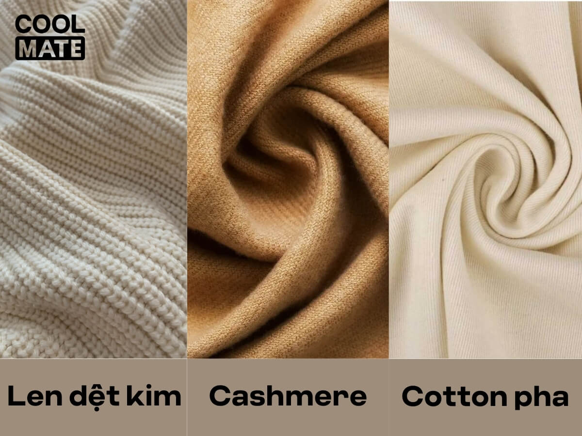 Chọn vải mỏng nhẹ giữ nhiệt để phối đồ mùa đông cho nữ thấp, tránh chất liệu cồng kềnh