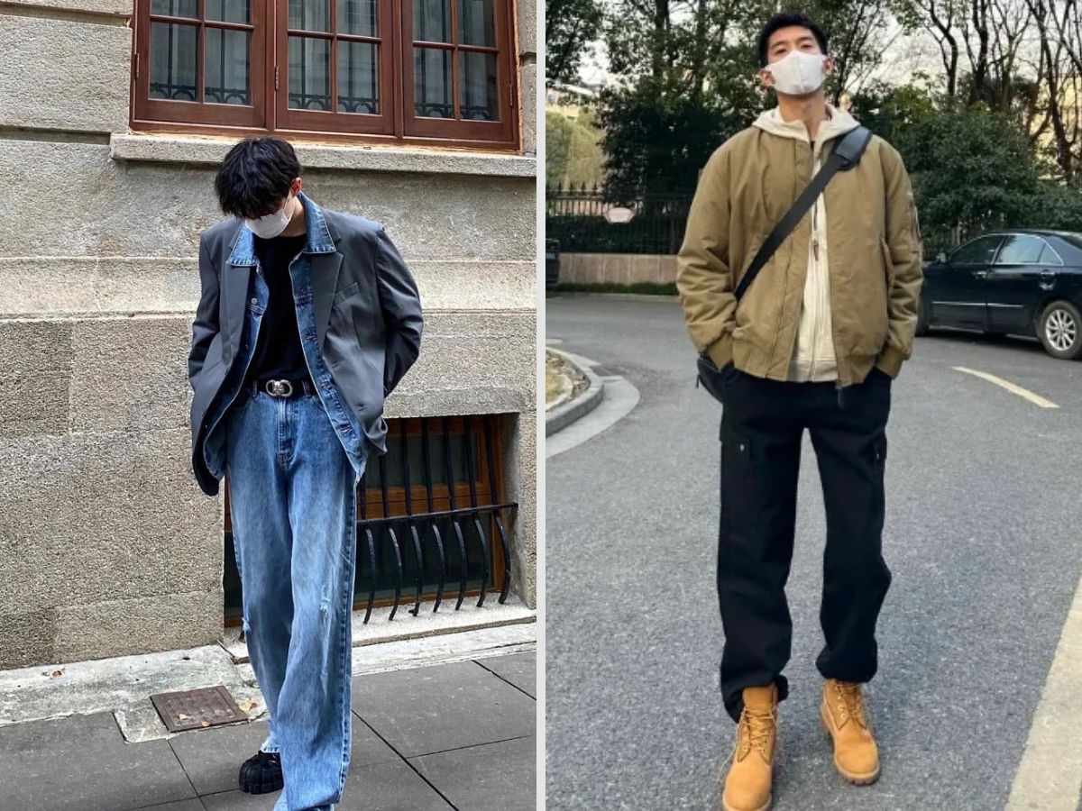 Phối đồ cho nam gầy giúp phần thân trên trông đầy đặn hơn