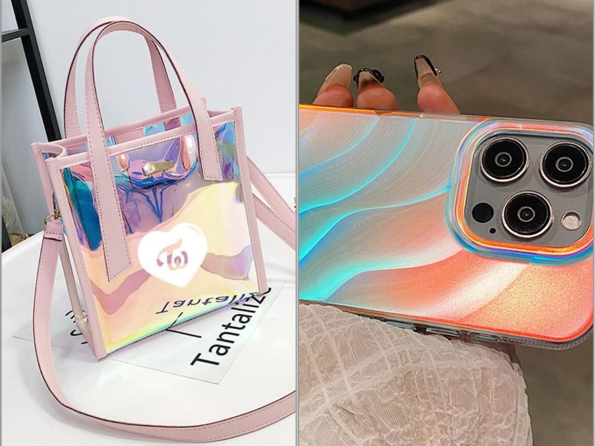 Hologram trong túi xách và ốp điện thoại